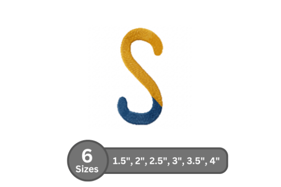 Chalk Split Alphabet -S: A Practical Review for Etsy Embroidery Sellers