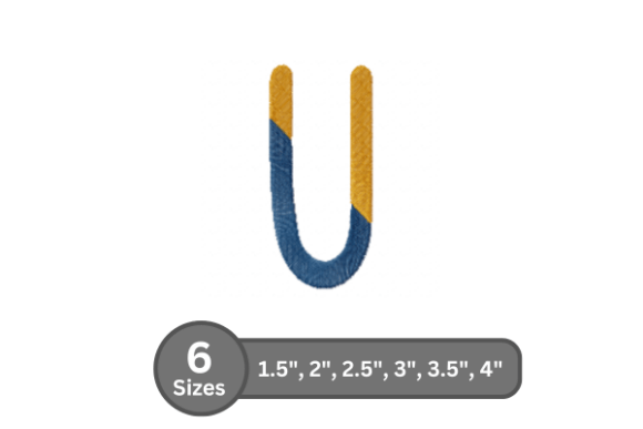 Chalk Split Alphabet -U: A Seasonal Embroidery Designer’s Review
