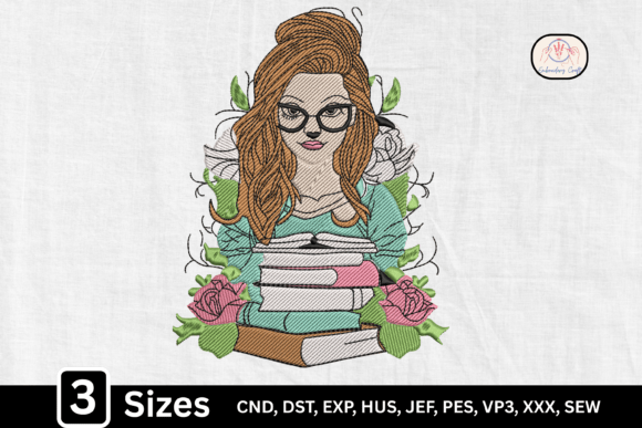Floral Book Stack: A Charming Touch for Bookish Gifts