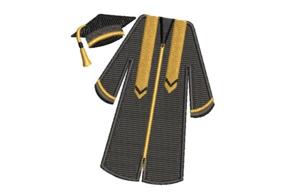 Graduation Robe and Cap: A Smart Craft Fair Embroidery Pick