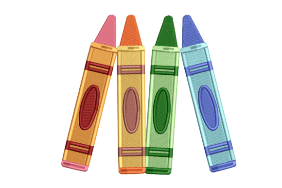 h1Colorful Crayons: A Seasonal Embroidery Design Bursting with Joy/h1