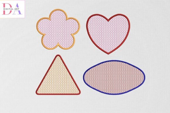 h1Heart Flower Triangle Oval: A Seasonal Embroidery Gem/h1