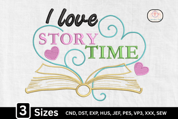 I Love Story Time: A Designer’s Review for Business Embroidery