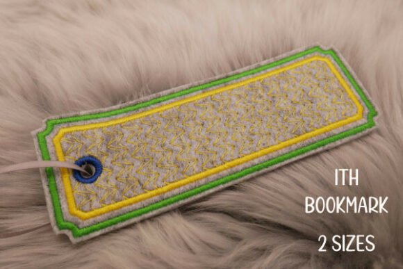 ITH Bookmark – Redwork Fill: A Subtle Standout for Craft Fair Sellers