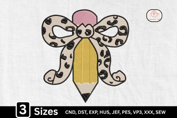 Leopard Coquette Pencil Teacher Bow Review for Boutique Apparel