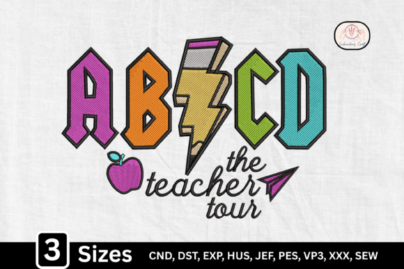 Retro Rock ABCD Letters: The Teacher Tour Review