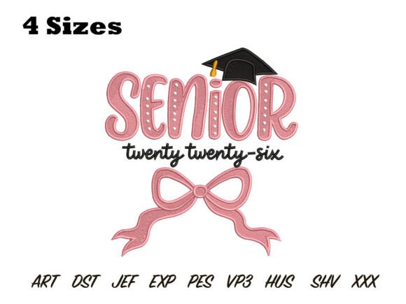 Senior 2026 Embroidery Design: A Seasonal Must-Have for Crafters & Sellers