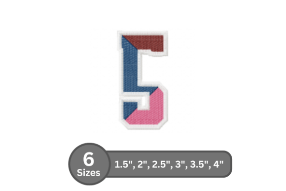 Street Varsity Number -5: A Stylish Addition to Seasonal Embroidery Projects